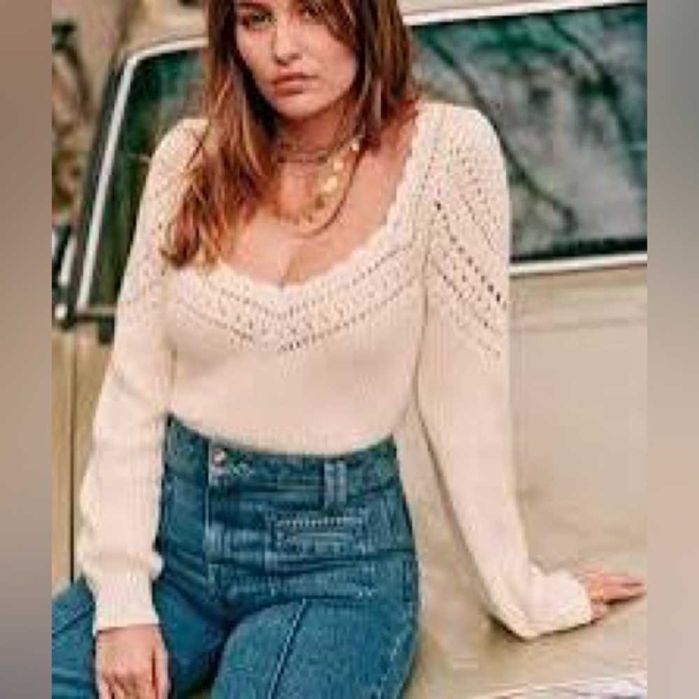 BNWT Sézane Manon sweater/jumper never worn